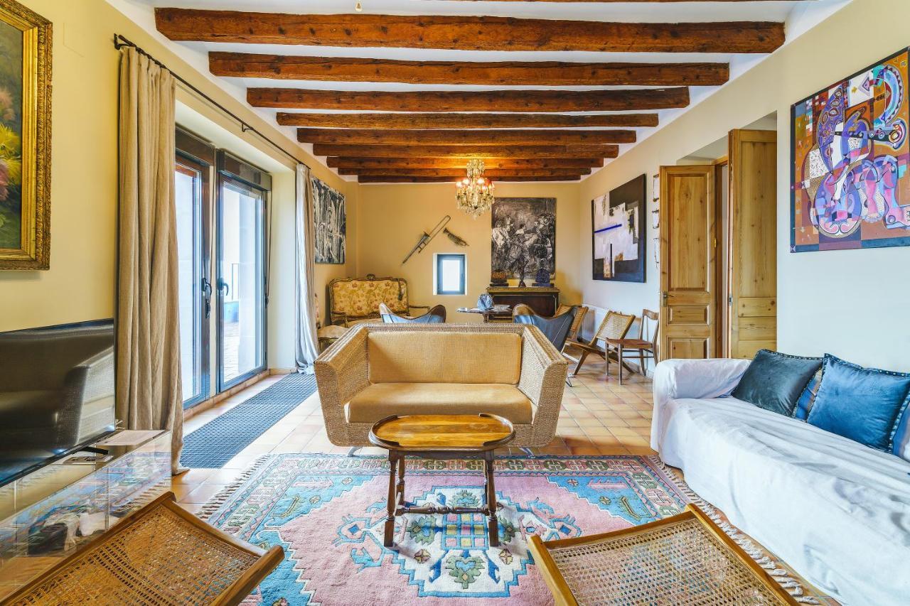Concabella Masia De Queralt Luxury Casa Rural Spa Y Vistas מראה חיצוני תמונה