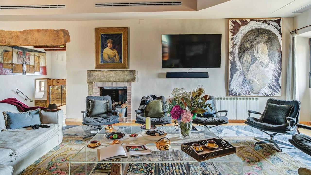 Concabella Masia De Queralt Luxury Casa Rural Spa Y Vistas מראה חיצוני תמונה